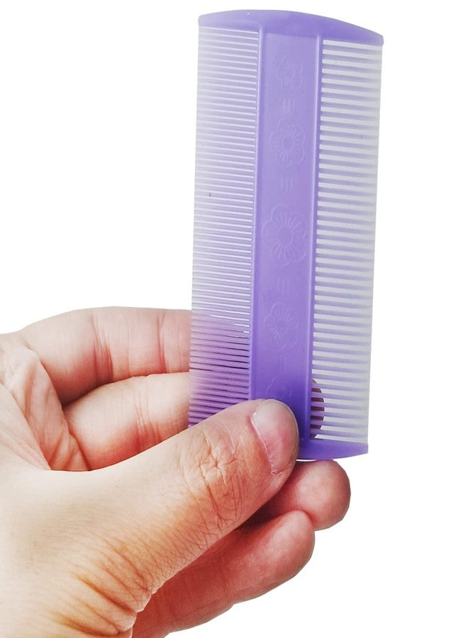 NSBELL 20PCS Comb for Cats, Lice Comb for Dogs, Double Sided Cat Comb for Short Hair of Pets or Humans (Assorted Colors) - Image 4